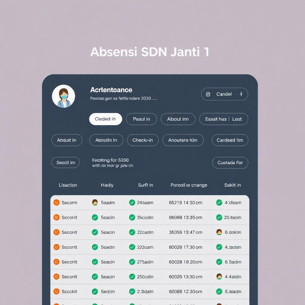 Preview Absensi SDN Janti 1